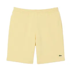 Quần Short Nam Lacoste Regular Fit Molleton GH9627 00 I1C Màu Vàng Size 3