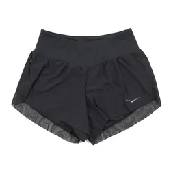 Quần Short Thể Thao Nữ Hoka Glide 4 Running Shorts 1151091-BLK Màu Đen Size L