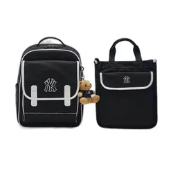 Set Balo + Túi Xách Trẻ Em MLB Moonshot Backpack 7ABKB014N-50BKS Màu Đen