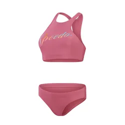 Set Đồ Bơi Nữ Speedo Logo Volley 8-00307316666 Màu Hồng Size XS