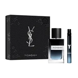 Set Nước Hoa Nam Yves Saint Laurent YSL Y Eau De Parfum (EDP 60ml + EDP Mini 10ml)