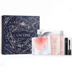 Set Nước Hoa Nữ Lancôme La Vie Est Belle EDP 4 Món (EDP 100ml + EDP Mini 10ml + Dưỡng Thể Body Lotion 50ml + Mascara 2ml))