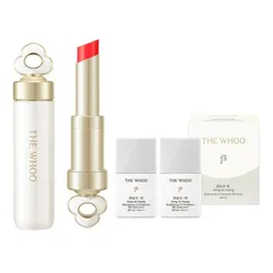 Set Son Dưỡng Và Kem Nền Kiêm Chắn Nắng The Whoo Royal Special (Lip Glow Balm 33 Petal Pink + Brightening UV Protective BB Cream SPF50+/PA+++) 3 Món