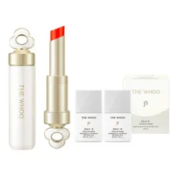 Set Son Dưỡng Và Kem Nền Kiêm Chắn Nắng The Whoo Royal Special (Lip Glow Balm 52 Peony Coral + Brightening UV Protective BB Cream SPF50+/PA+++) 3 Món