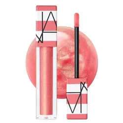 Son Bóng Nars Afterglow Lip Oil Limited Editions 777 Orgasmac Màu Hồng Đào Ánh Nhũ
