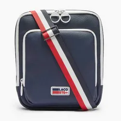 Túi Đeo Chéo Nam Lacoste Men's Classic Tricolour Crossbody Bag NH3297H F94 Màu Xanh Navy