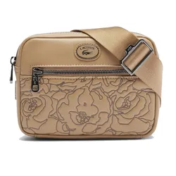 Túi Đeo Chéo Nam Lacoste Crossbody Bag Màu Be