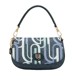 Túi Đeo Vai Nữ Lyn Bruna Infinite Xs Shoulder Bag - Printed Blue Variation 2 L25CBM239 Màu Xanh Blue