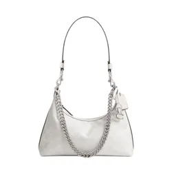 Túi Đeo Vai Nữ Coach Juliet Shoulder Bag 25 In Signature Canvas CAM26 Màu Trắng Kem