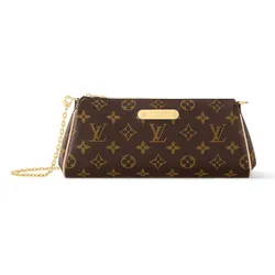 Túi Đeo Vai Nữ Louis Vuitton LV Pochette Eva M13567 Màu Nâu Đen