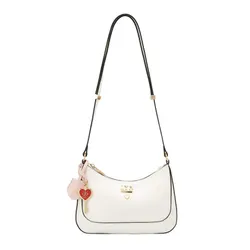 Túi Đeo Vai Nữ Lyn Re-Edit Lovely S Shoulder Bag - White LL25CBS120 Màu Trắng