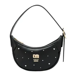 Túi Đeo Vai Nữ Lyn Starlight S Shoulder Bag - Black LL25CBF262 Màu Đen
