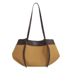 Túi Tote Nữ Charles & Keith CNK Calla Tote Bag Sahara Sand CK2-30671662 Màu Nâu Vàng