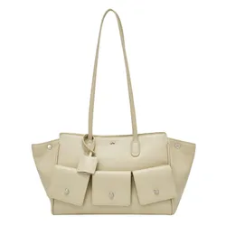 Túi Tote Nữ Lyn Rockcake Tote Bag Light Green LL25FBT605 Màu Xanh Nhạt