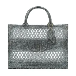 Túi Tote Nữ Lyn Sunny Honey Infintie Tote Bag - Glitter Black LL25CBM338 Màu Đen