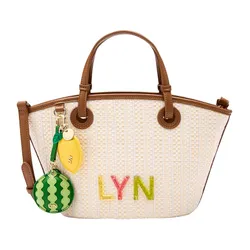 Túi Tote Nữ Lyn Twisty Tote Bag Beige LL25CBF933 Màu Be