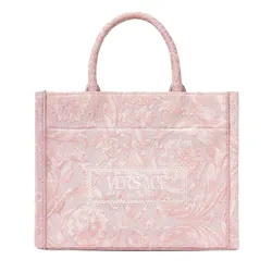 Túi Tote Nữ Versace Barocco Athena Small Tote Bag Màu Hồng