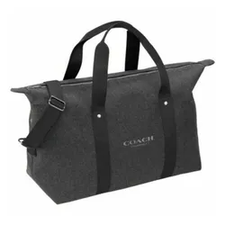 Túi Xách Tay Coach Weekender Bag Màu Đen Xám