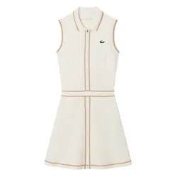 Váy Thể Thao Nữ Lacoste Women's Ultra Dry Heritage Trim Golf Dress EF8581 51 6YW Màu Trắng Size 34