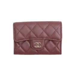Ví Nữ Chanel O-Porte Cartes Màu Đỏ