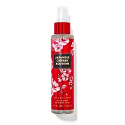 Xịt Thơm Toàn Thân Có Nhũ Bath & Body Works Japanese Cherry Blossom Diamond Shimmer Mist 145ml