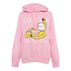 Áo Hoodie Nữ Gucci Pre-Owned Cotton Màu Hồng Size M
