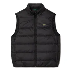 Áo Khoác Gile Nam Lacoste Water-Repellent Puffer Vest BH6761-51 Màu Đen