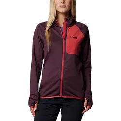 Áo Khoác Nữ Columbia Women's Triple Canyon Grid Fleece FZ Jacket 2085192607 Màu Tím Size XS