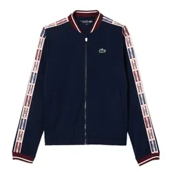 Áo Khoác Nữ Lacoste Recycled Fiber Stretch Ultra-Dry Tennis Jacket BF1026 156 Màu Xanh Navy Size 36