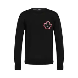 Áo Len DSquared2 D2 S74HA1528 D13086 900 Màu Đen Size S