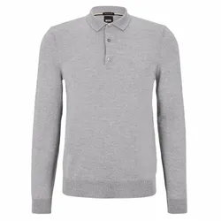 Áo Len Nam Hugo Boss Bono 50476357 Men's Virgin Wool Màu Xám Size S
