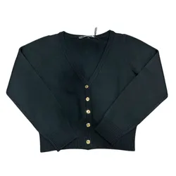 Áo Len Versace Cardigan 1007335 1A05174 1B000 Màu Đen Size 40