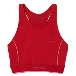 Áo Ngực Thể Thao Nữ Lacoste Technical Jersey Swim Top MF5368-6H5 Màu Đỏ Size 34