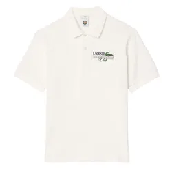 Áo Polo Lacoste Relaxed Fit Roland-Garros Edition Terry PH7849 70V Màu Trắng