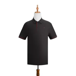 Áo Polo Nam Bally 700604-103-124 Logo B Màu Đen Size S