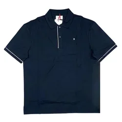 Áo Polo Nam Bally Men’s Shirt Logo B Màu Xanh Navy Size S