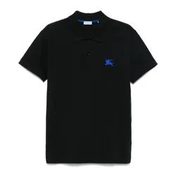 Áo Polo Nam Burberry BBR Logo 27834564 Shirt Màu Đen Size XS