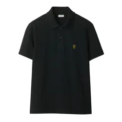 Áo Polo Nam Burberry Cotton Polo Shirt 80998821006 Màu Đen Size XS