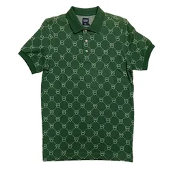 Áo Polo Nam CPS Chaps Mono Màu Xanh Green