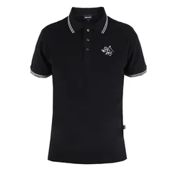 Áo Polo Nam Just Cavalli Polo Shirt CAV-S01GC0378-900 Màu Đen Size M