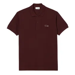 Áo Polo Nam Lacoste Classic Polo Shirt L.12.12 With Badge PH2856 BZD Màu Đỏ Đô Size 2