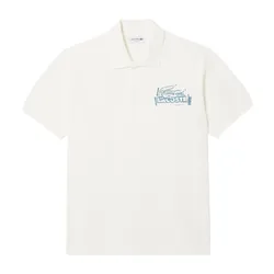 Áo Polo Nam Lacoste Men's Classic Fit Printed L.12.12 PH0285 CPI Màu Trắng