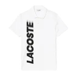 Áo Polo Nam Lacoste Men's Polo Shirt Movement Straight Fit PH6944 001 Màu Trắng