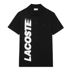Áo Polo Nam Lacoste Regular Fit Movement Printed PH2801 031 Màu Đen Size 3
