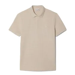 Áo Polo Nam Lacoste Regular Fit Paris Stretch Piqué PH5522 I18 Màu Be Xám Size 4