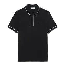 Áo Polo Nam Lacoste Regular Fit Paris Stretch Piqué Polo Shirt PH8184 031 Màu Đen Size 4