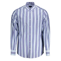 Áo Sơ Mi Dài Tay Nam Gant 20013025530_AZZURRO_468 Màu Xanh Kẻ Size S