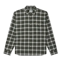 Áo Sơ Mi Dài Tay Nam Lacoste CH6729-54N I68 Màu Xanh Kẻ Size 39