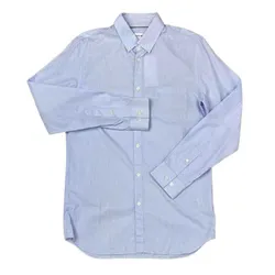 Áo Sơ Mi Dài Tay Nam Lacoste Men's Shirt Màu Xanh Da Trời Size 38