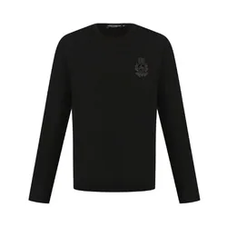 Áo Thun Dài Tay Nam Dolce & Gabbana G8KF6Z G7VKV Màu Đen Size 44